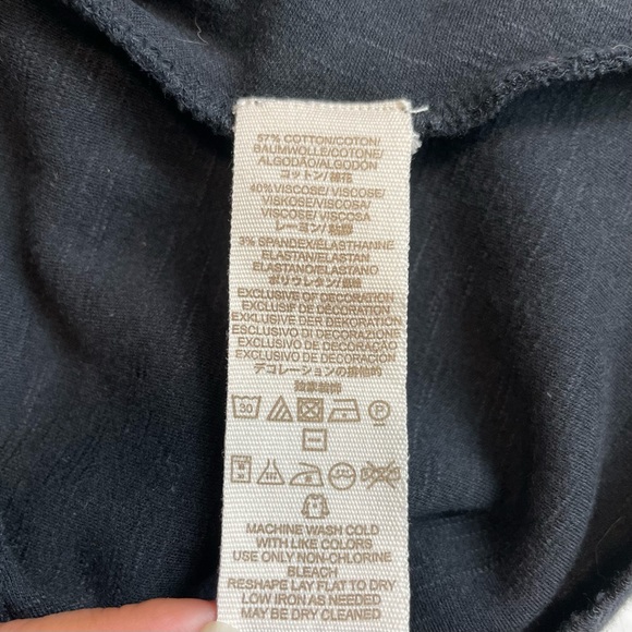 Free People ‘In Love’ Convertible Peplum Top in Black Size XS - Picture 13 of 15